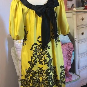 Silk formal dress